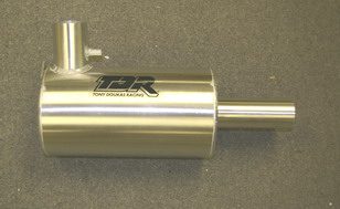 A Yamaha Wave Venture 701/760 '95-98, Wave Raider 701/760 '94-97, XL 700/760 '98-02, GP 760 '97-00, XL 800 TDR water box exhaust pipe for a motorcycle.