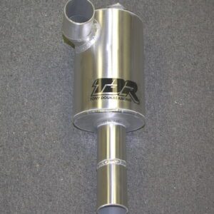 A Kaw 800 exhaust pipe for a car.