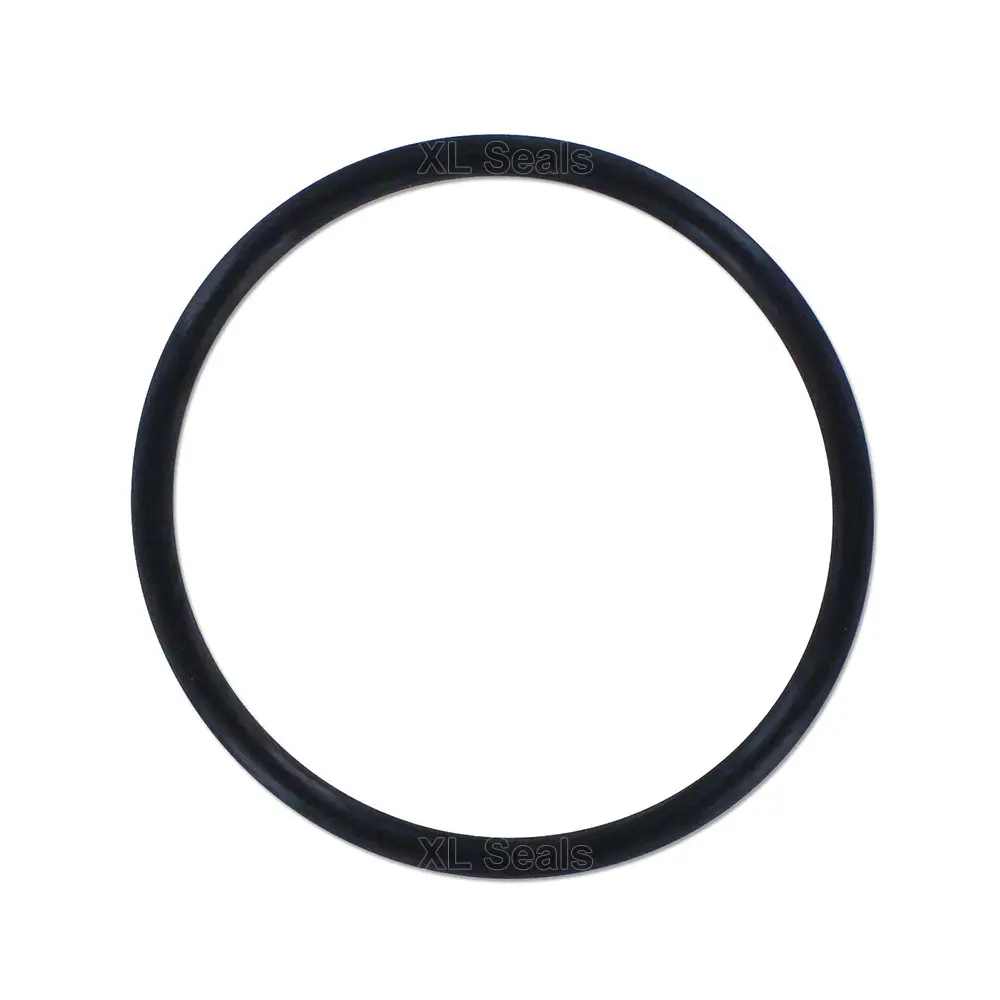 A black Aftermarket, Exhaust Pipe O-ring, OEM# 93210-45742, Part# 15-5712, on a white background.