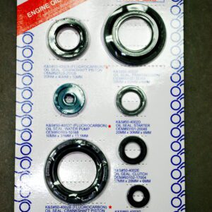 A package of washers and seals, including the K&S Complete Seal Kit for Banshee, Part# 15-5722.