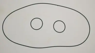 A drawing of a face on a TDR Girdle Head O-Ring kit, Part# 15-5752.