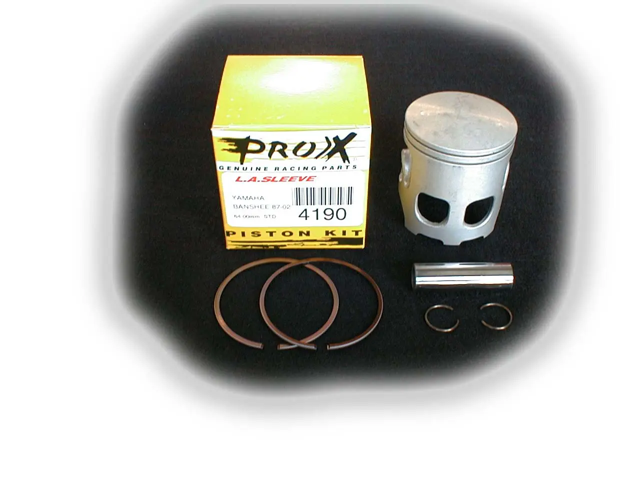A Yamaha Blaster Piston Kit includes a piston and a piston ring.