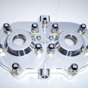 A set of Chariot Billet Head pedals on a white surface, part# 21-5820.