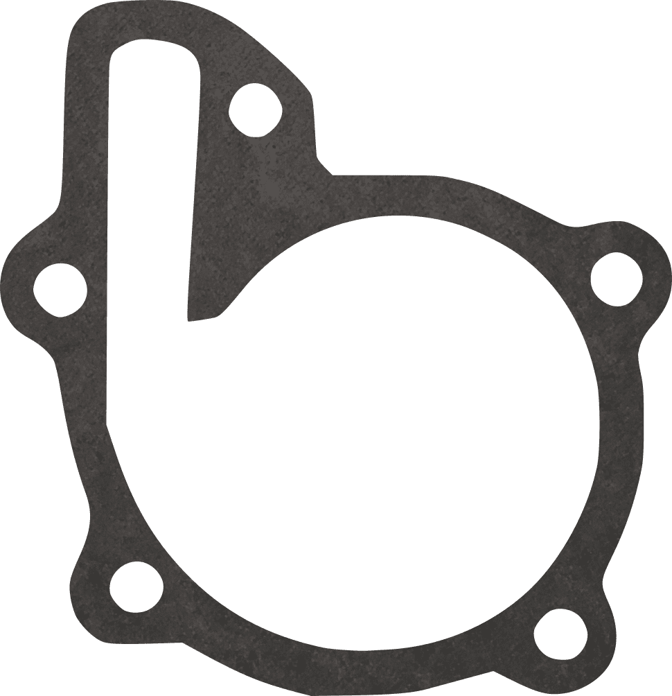 This is a Water Pump Gasket, OEM part# 3GG-12428-00-00 , Part# 15-5711 for a car engine.