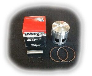 A Blaster Piston Kit with a Wiseco piston and a piston ring.