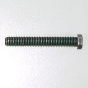 A white surface with an OEM Banshee Chain Adjuster Bolt, Part# 90101-08777.