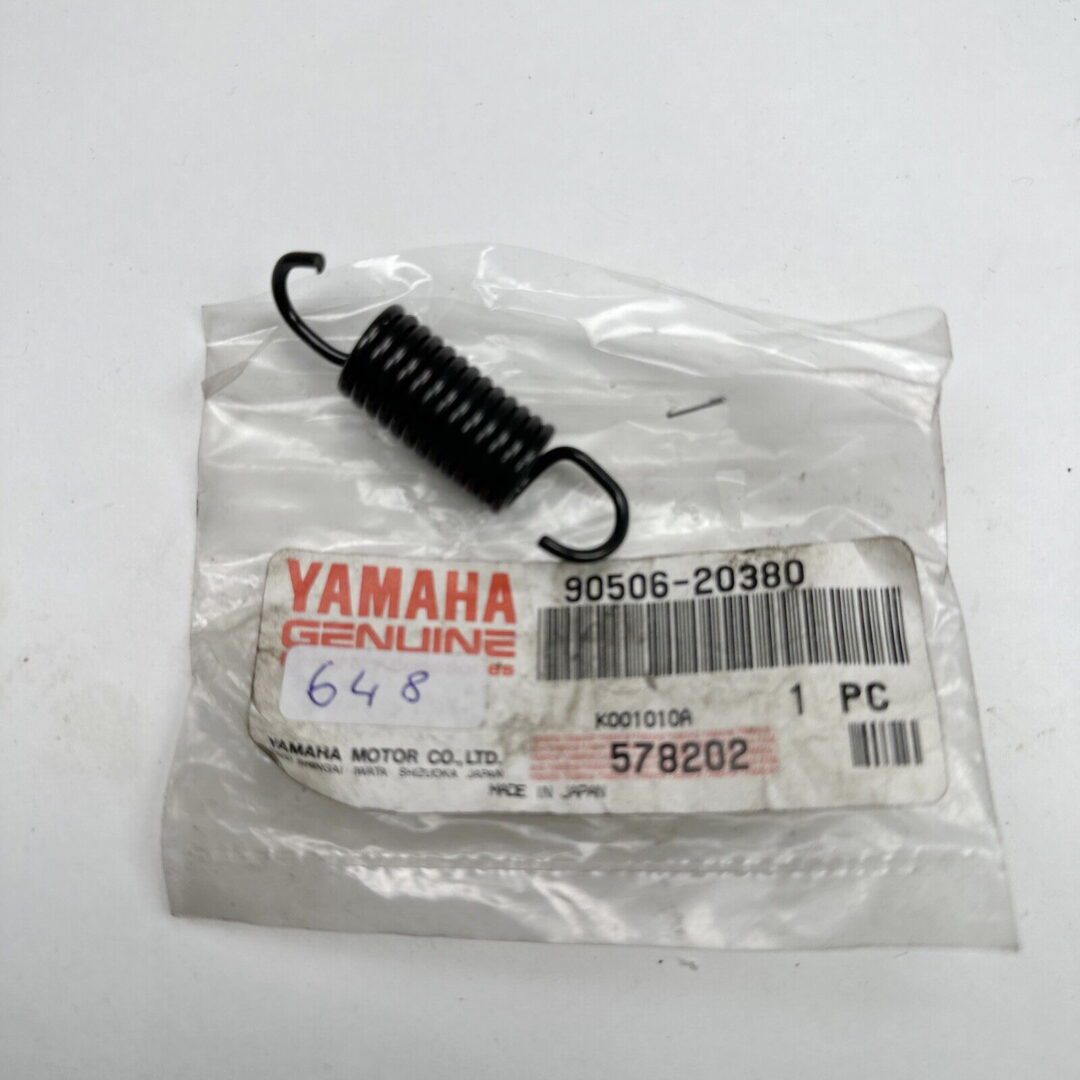 Genuine Yamaha recoil starter spring.