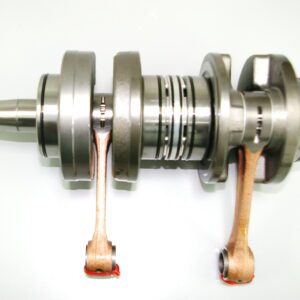 The TDR 7mm Forged Stroker Crankshaft, Part# 91-5707 is displayed on a white surface.