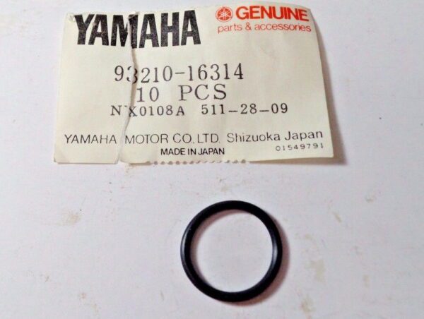 A genuine OEM Yamaha water pipe O-ring Part#15-5713.