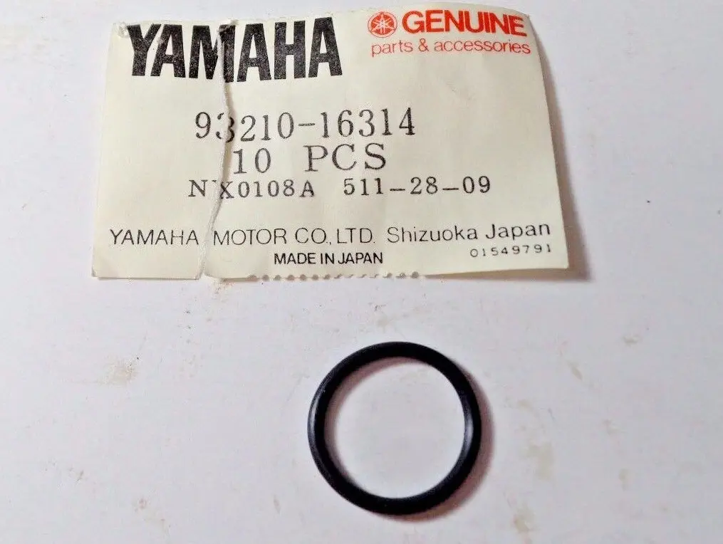 A genuine OEM Yamaha water pipe O-ring Part#15-5713.