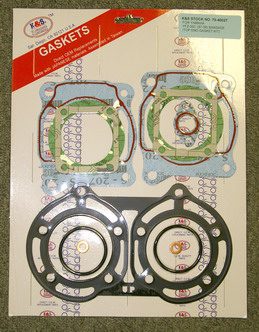 This K&S, Top-End Gasket kit for Banshee, Part#15-5728 is compatible with a gas engine and includes essential components for optimal performance.